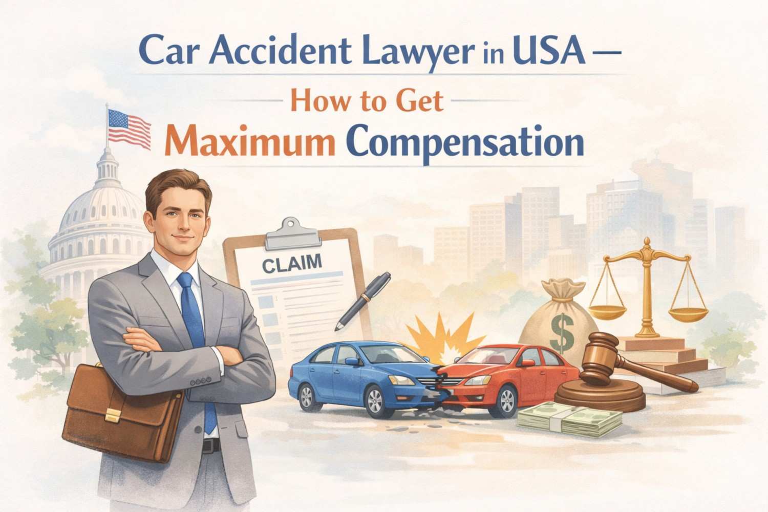Car Accident Lawyer in USA – How to Get Maximum Compensation