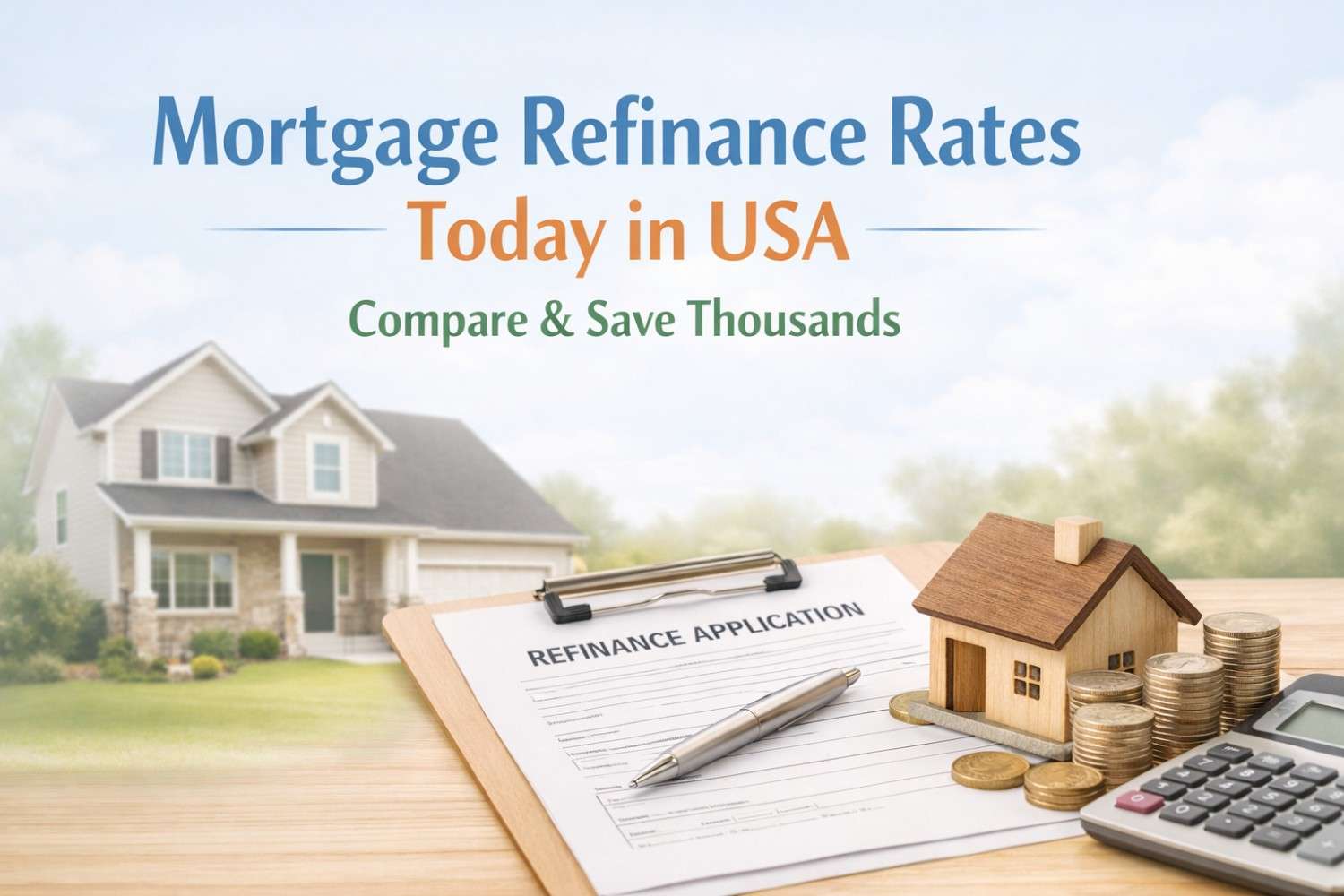 Mortgage Refinance Rates Today in USA – Compare & Save Thousands